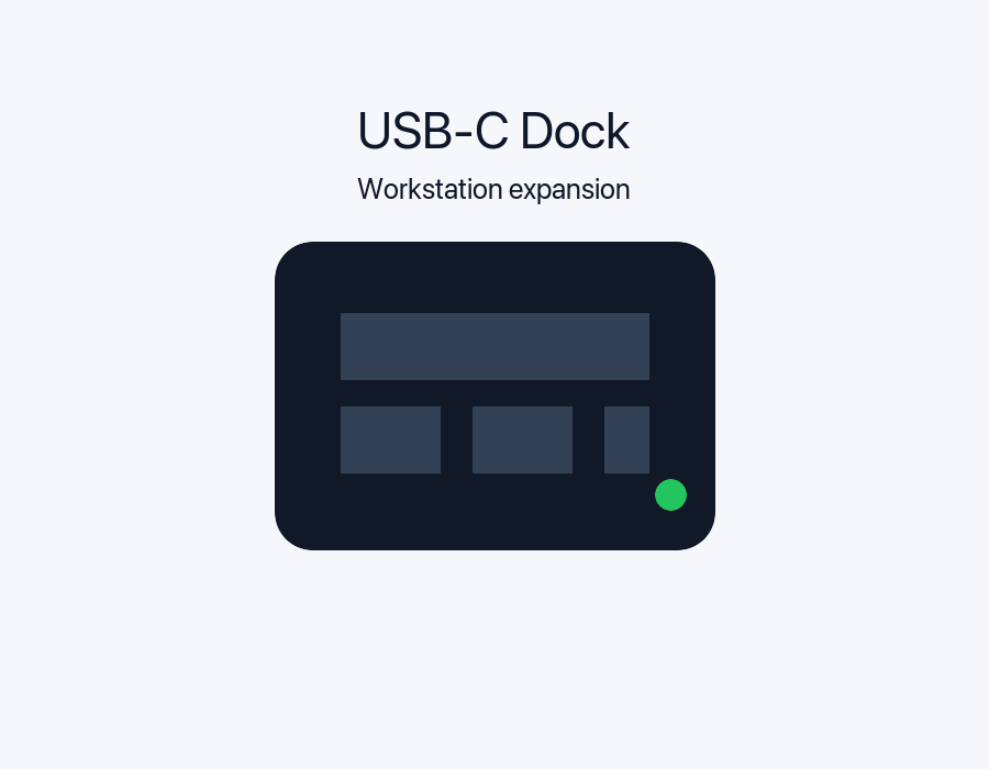 Belkin 8-port dual display USB-C hub product listing image