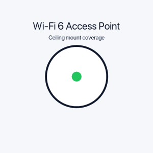 TP-Link Omada EAP610 Wi-Fi 6 access point product listing image
